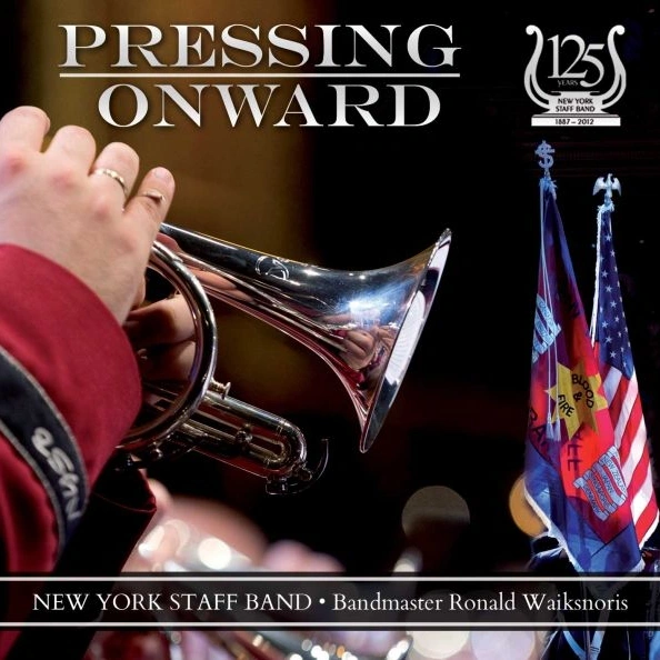 Cover art for Pressing Onward